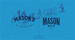 Desktop Screenshot of masons-nashville.com