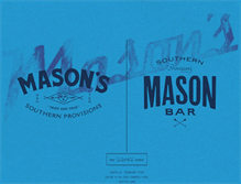 Tablet Screenshot of masons-nashville.com